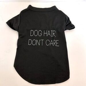 fabdog Dog Shirt - Funny T-Shirt for Dog Breeds |Dog Hair Don't Care 22" NWT